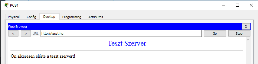 Internet tesztelése