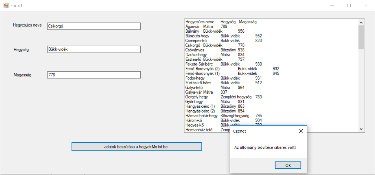 program minta